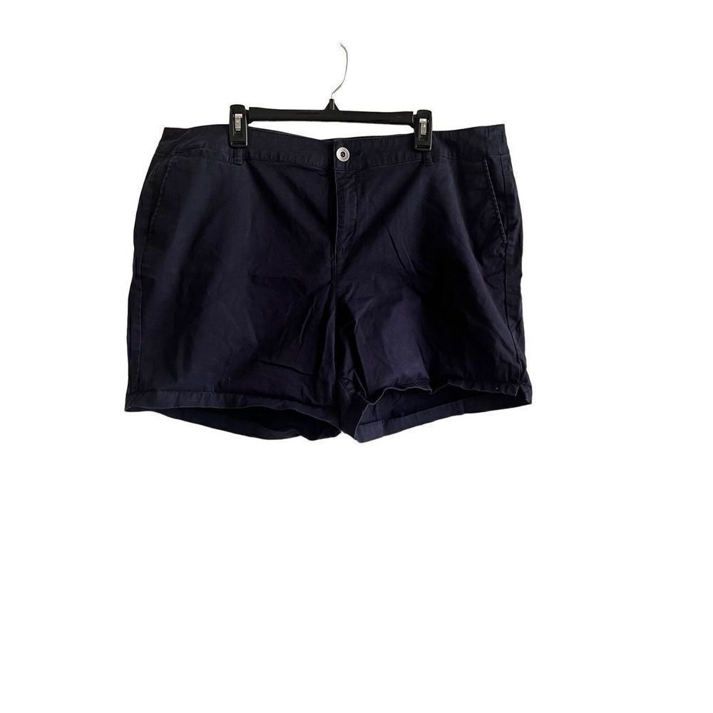 Lane Bryant Navy Blue Casual Shorts